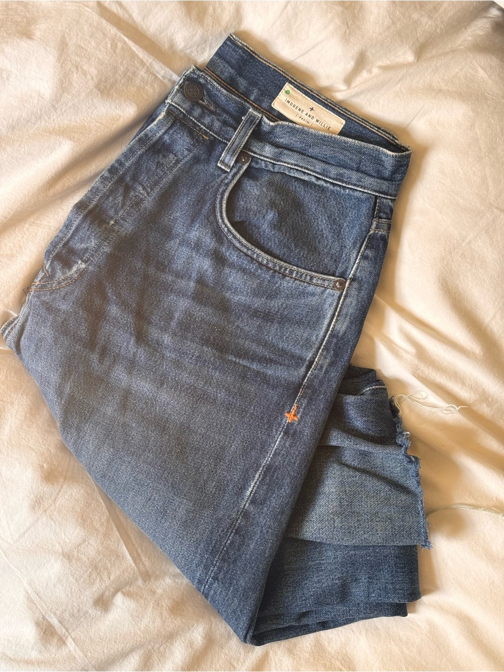 Imogene + Willie Harper Selvage Distressed Jeans